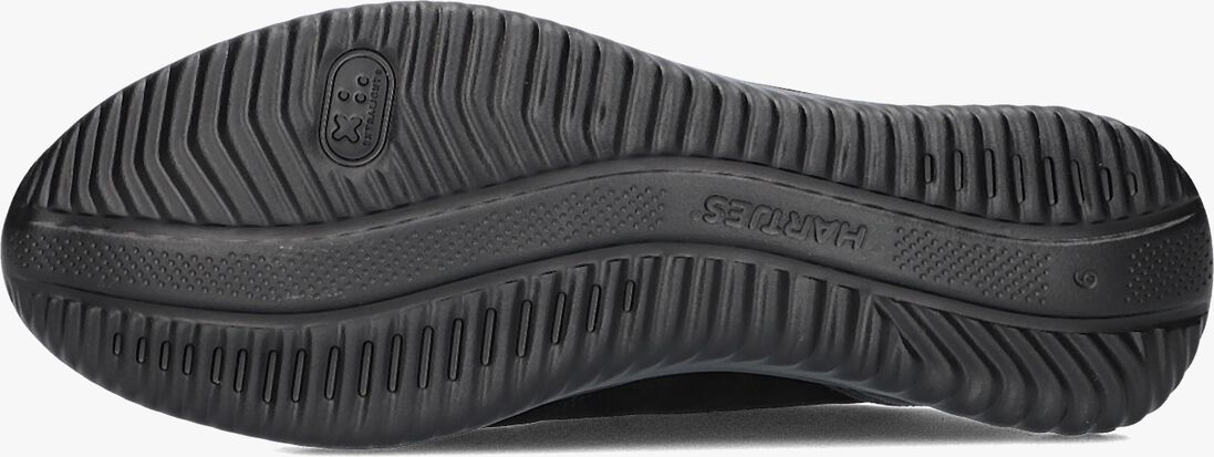 zwarte hartjes lage sneakers 162.1112 breeze