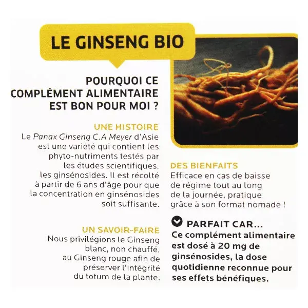 Fitoform Ginseng Orgânico 60 comprimidos