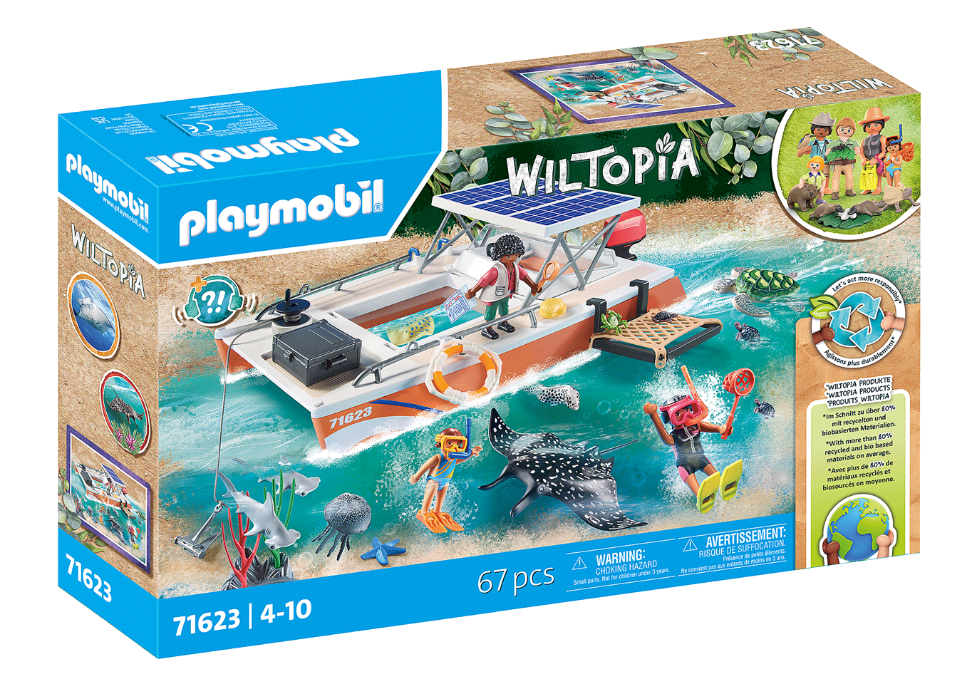 Playmobil - Coral Reef examination (71623)