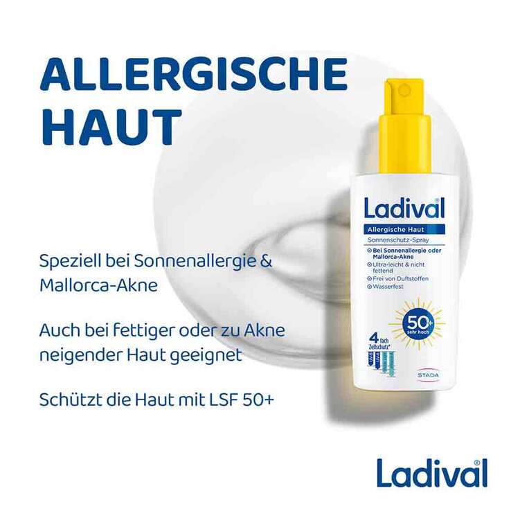 Ladival allergische Haut Sonnenschutz-Spray LSF50 + , 150 ml