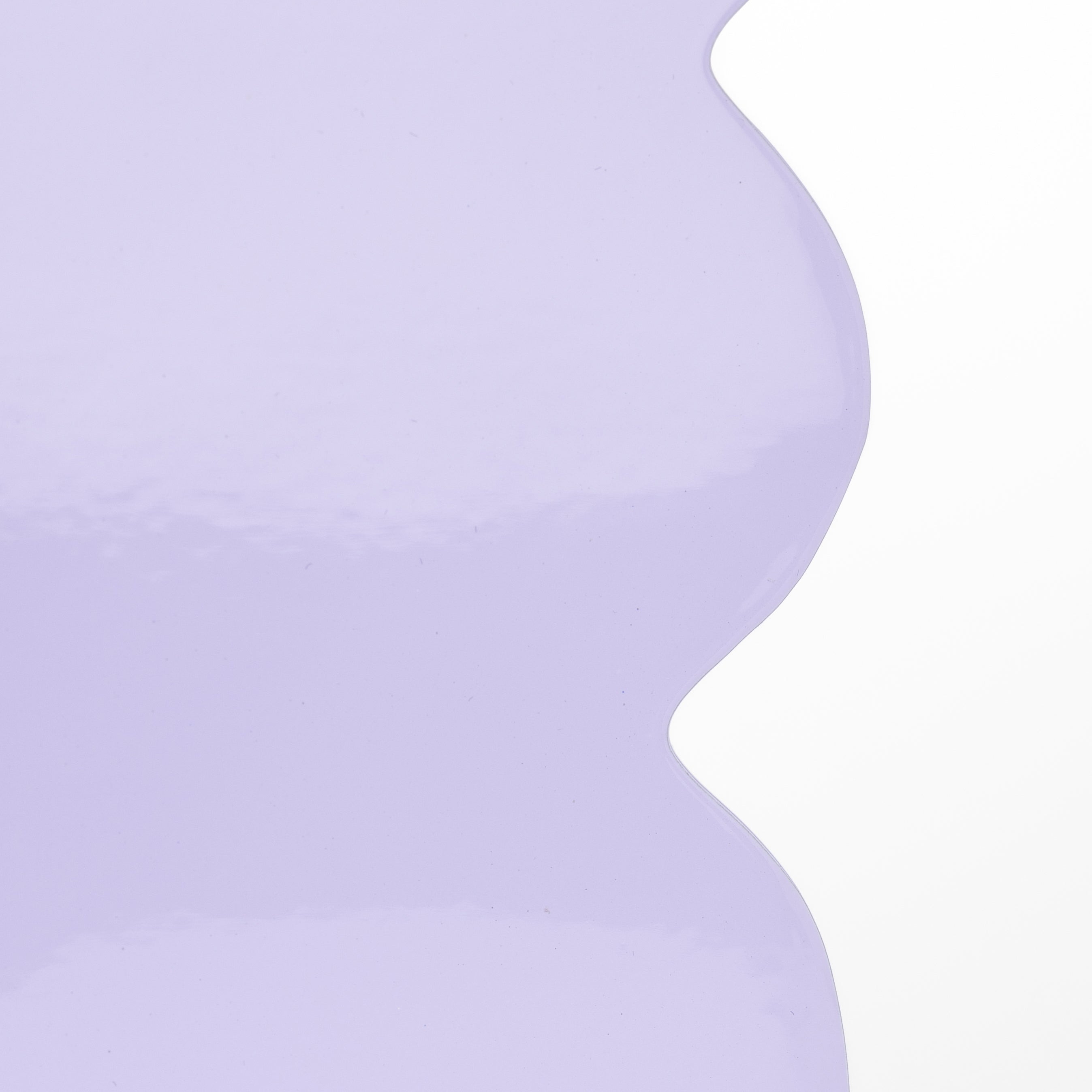 Zuiver Curves Kruk H 45 cm - Shiny Lilac