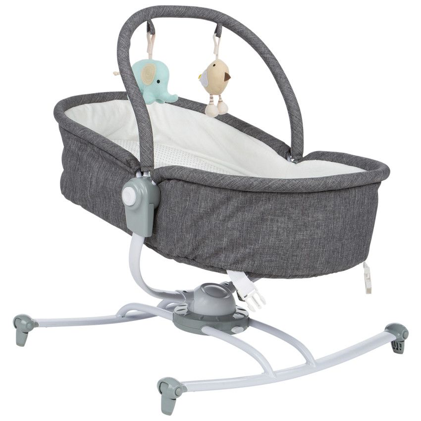 Transat Sweety 2-en-1 - Gris - Ecru