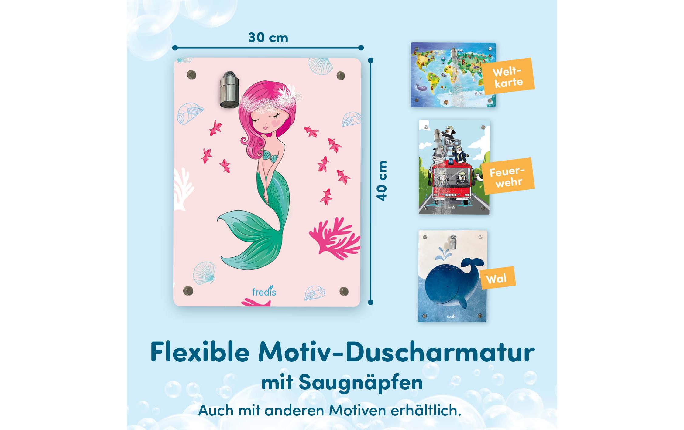 Meerjungfrau 40 x 30 cmTränenfreier Dusch-Spass aus Die Höhle der Löwen