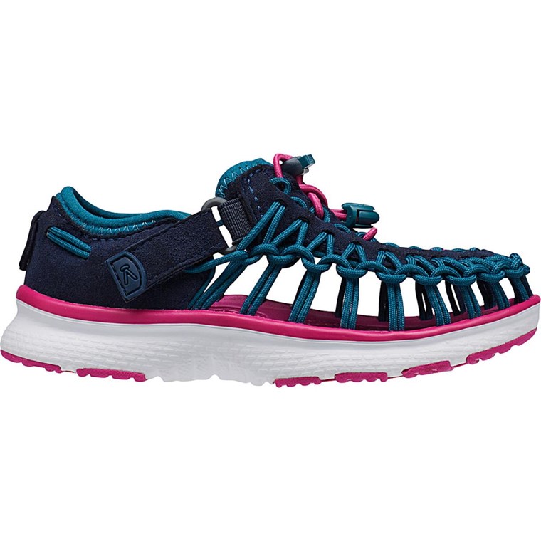 Keen Uneek O2 Sandals Kids Dress Blues/Very Berry