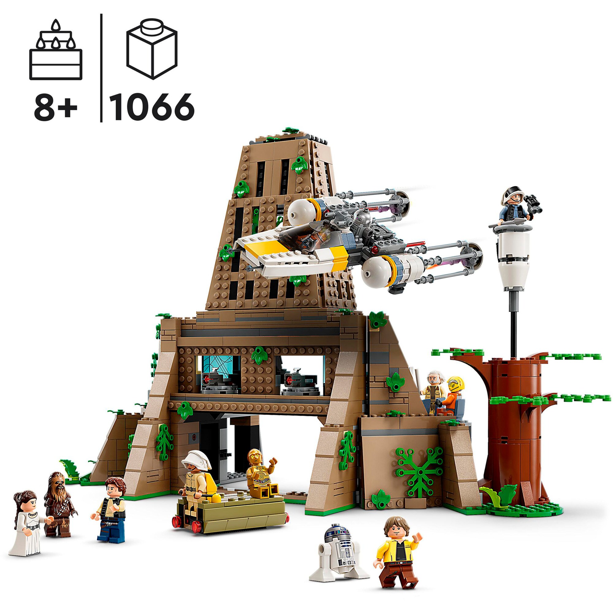 LEGO Konstruktionsspielzeug Star Wars Rebellenbasis auf Yavin 4