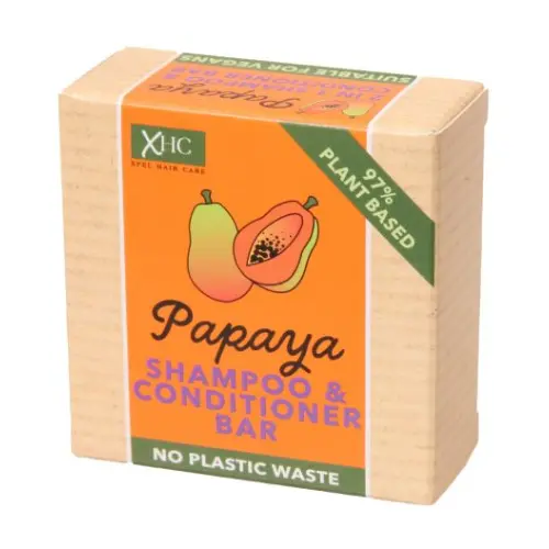 Shampoo & Conditioner Bars 2 in 1 Papaya
