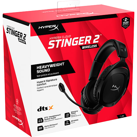 HyperX Cloud Stinger 2 trådløst gaming headset - sort