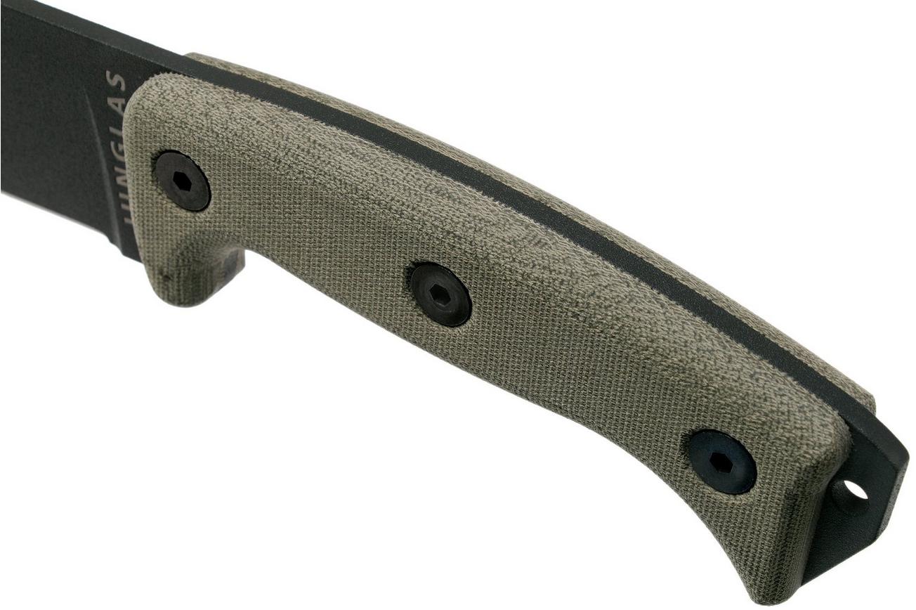 ESEE Junglas Tactical Gunsmoke survivalmes kydex schede   MOLLE-back