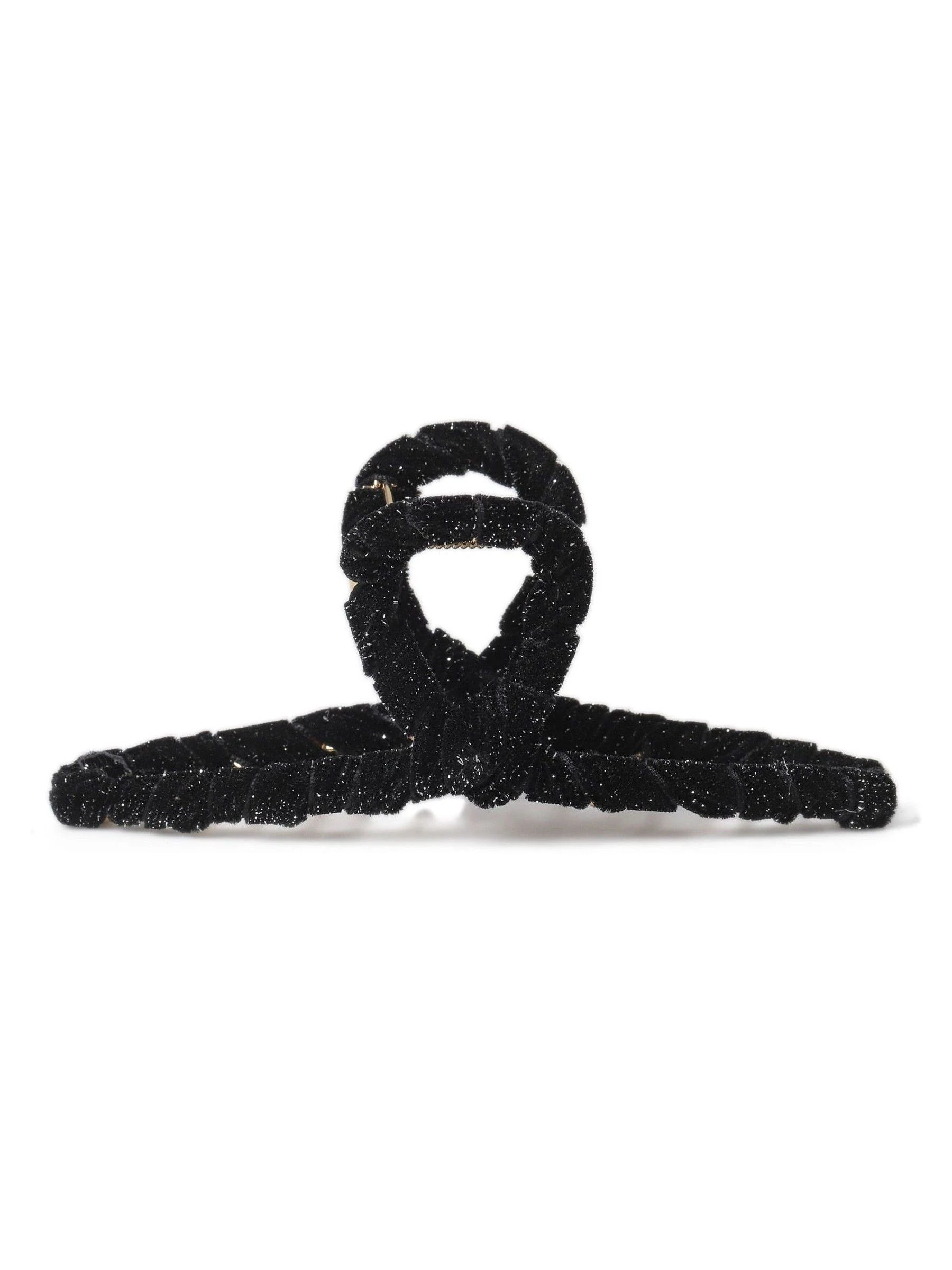 Zwart - Aela Wrapped Hair Claw