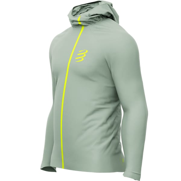 Veste running COMPRESSPORT HURRICANE WATERPROOF 10/10 JACKET ICE FLOW