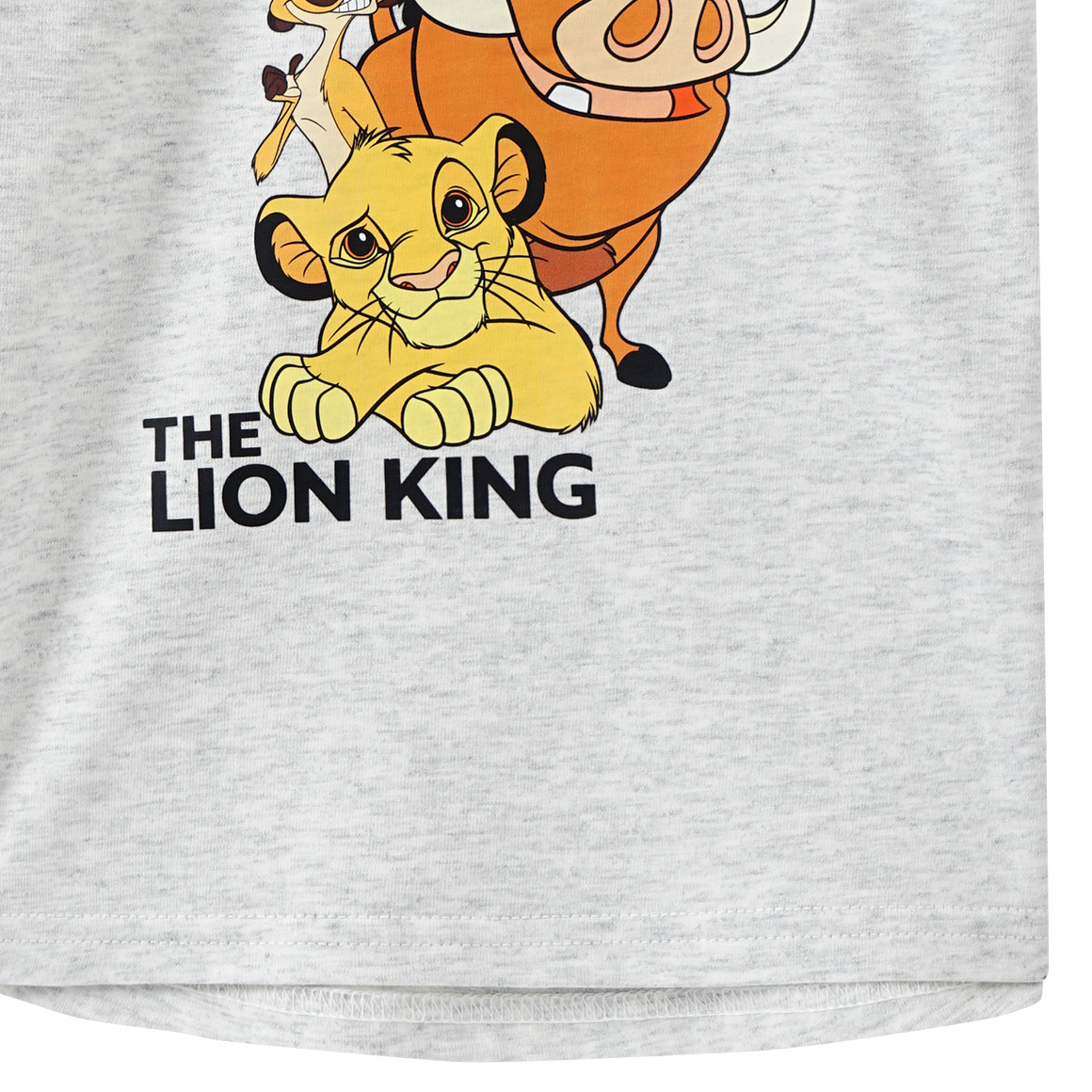 Topomini Der König der Löwen T-Shirt mit Print hellgrau