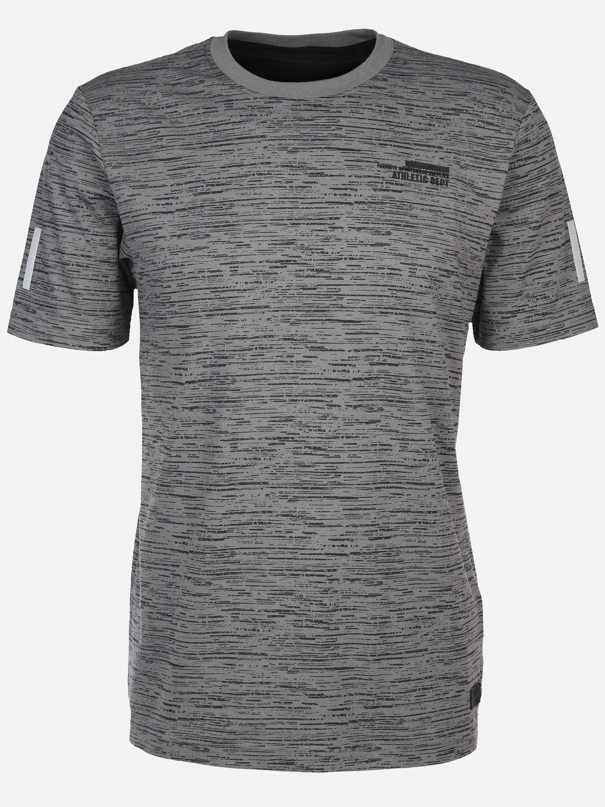 Herren T-Shirt in melierter Optik