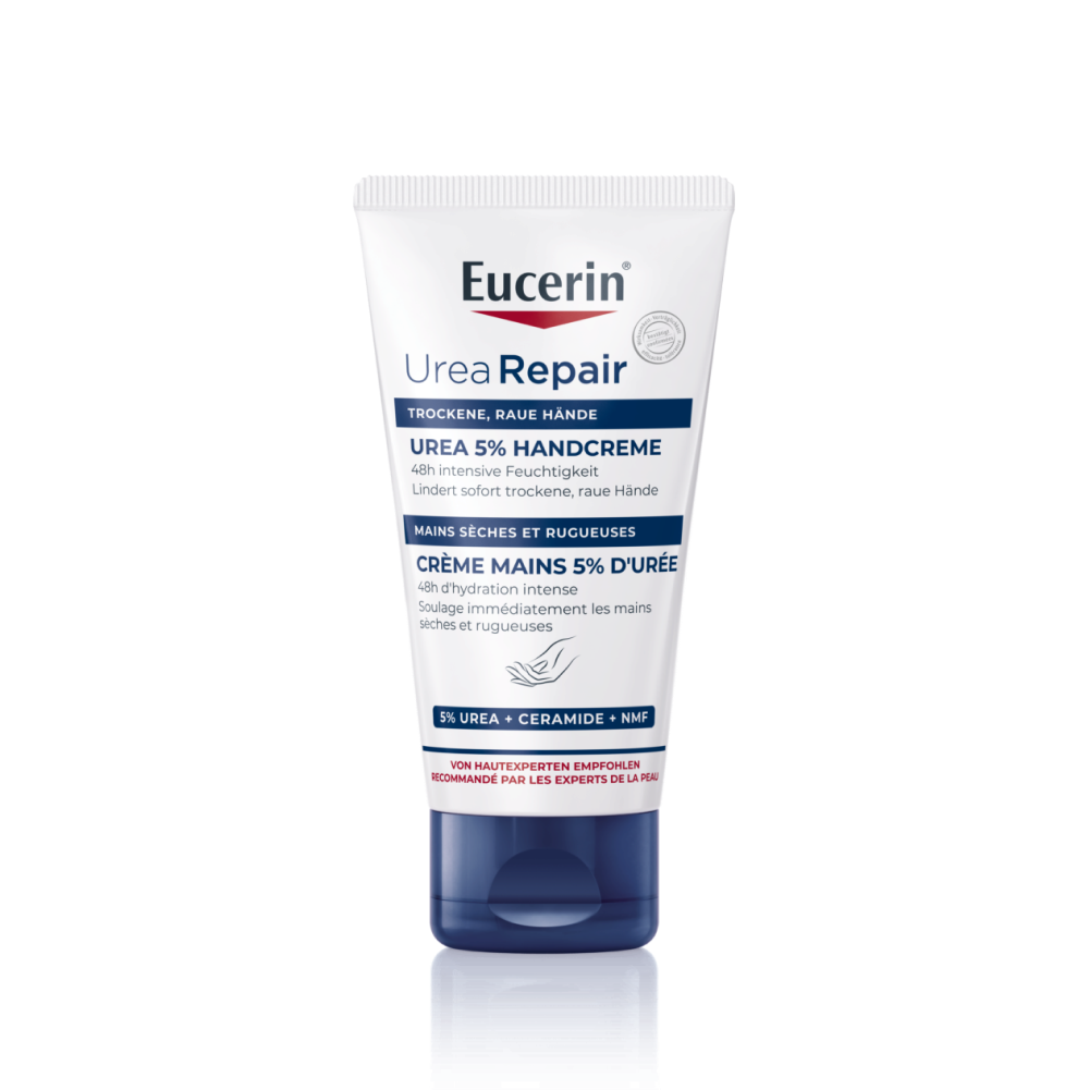 EUCERIN UreaRepair PLUS Handcreme 5 %<br>75 ml, Tube, Creme, Urea