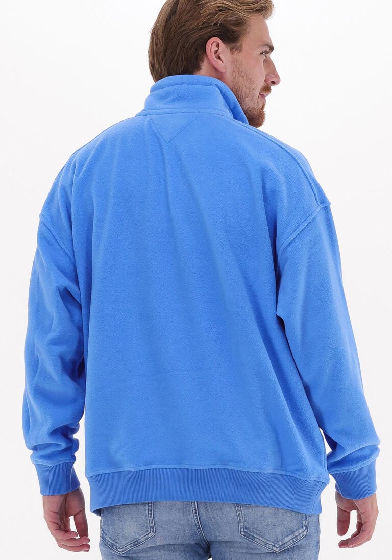 TOMMY JEANS blauwe tommy jeans sweater tjm archive polar mock neck