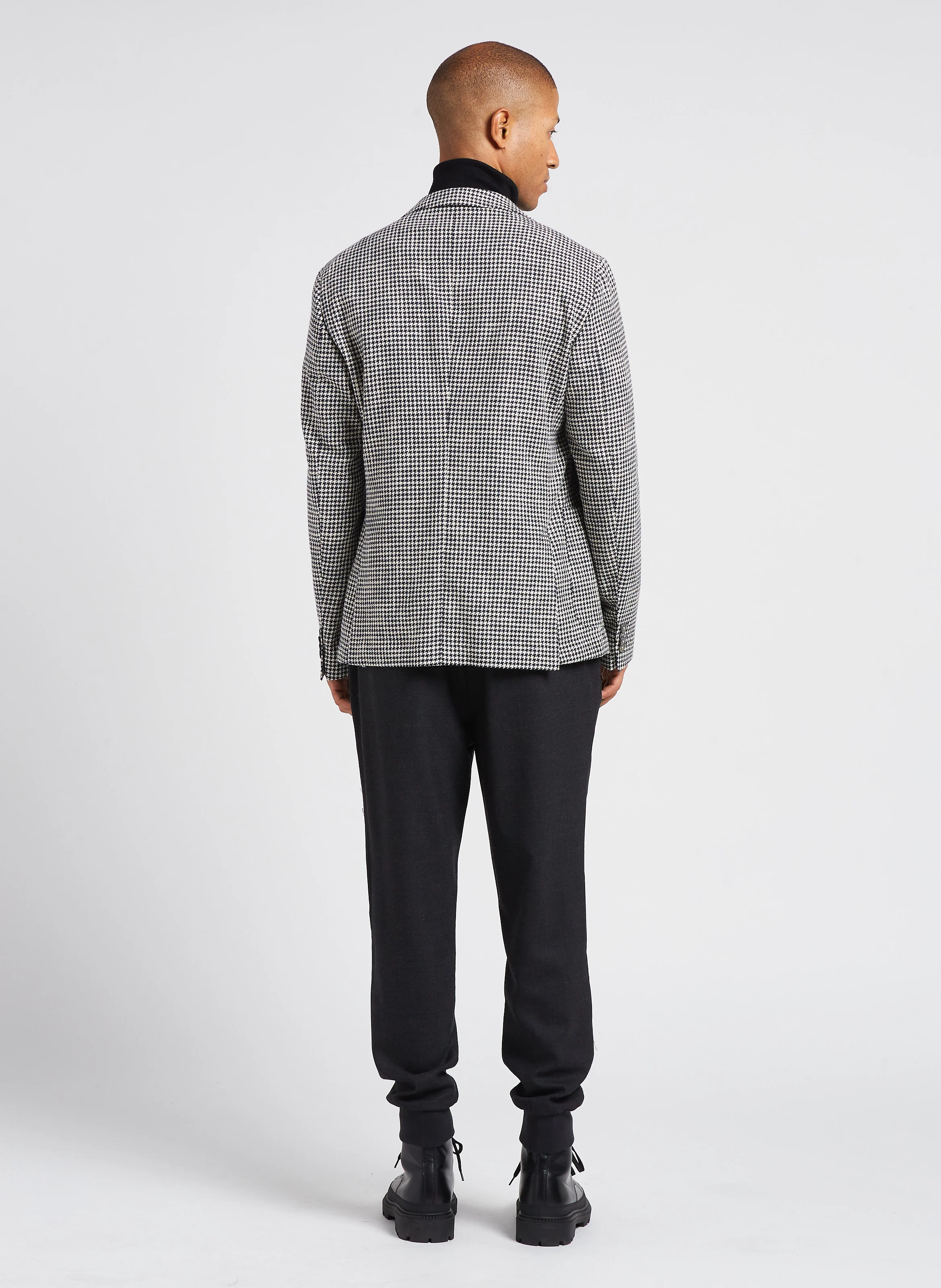 Pantalon jogging relaxed slim-fit| Noir