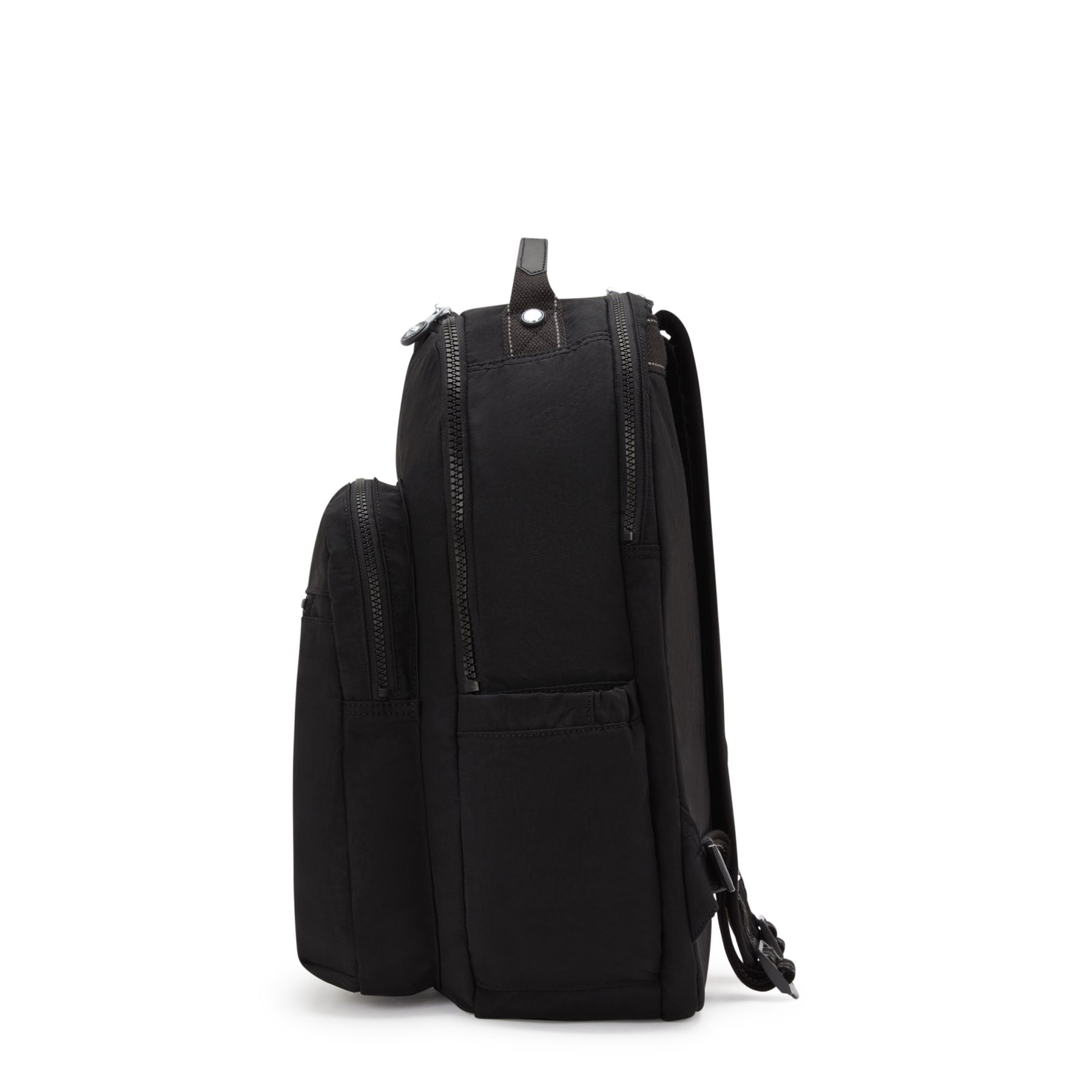 SEOUL LAP Grand sac à dos avec compartiment séparé pour ordinateur portable - True Black