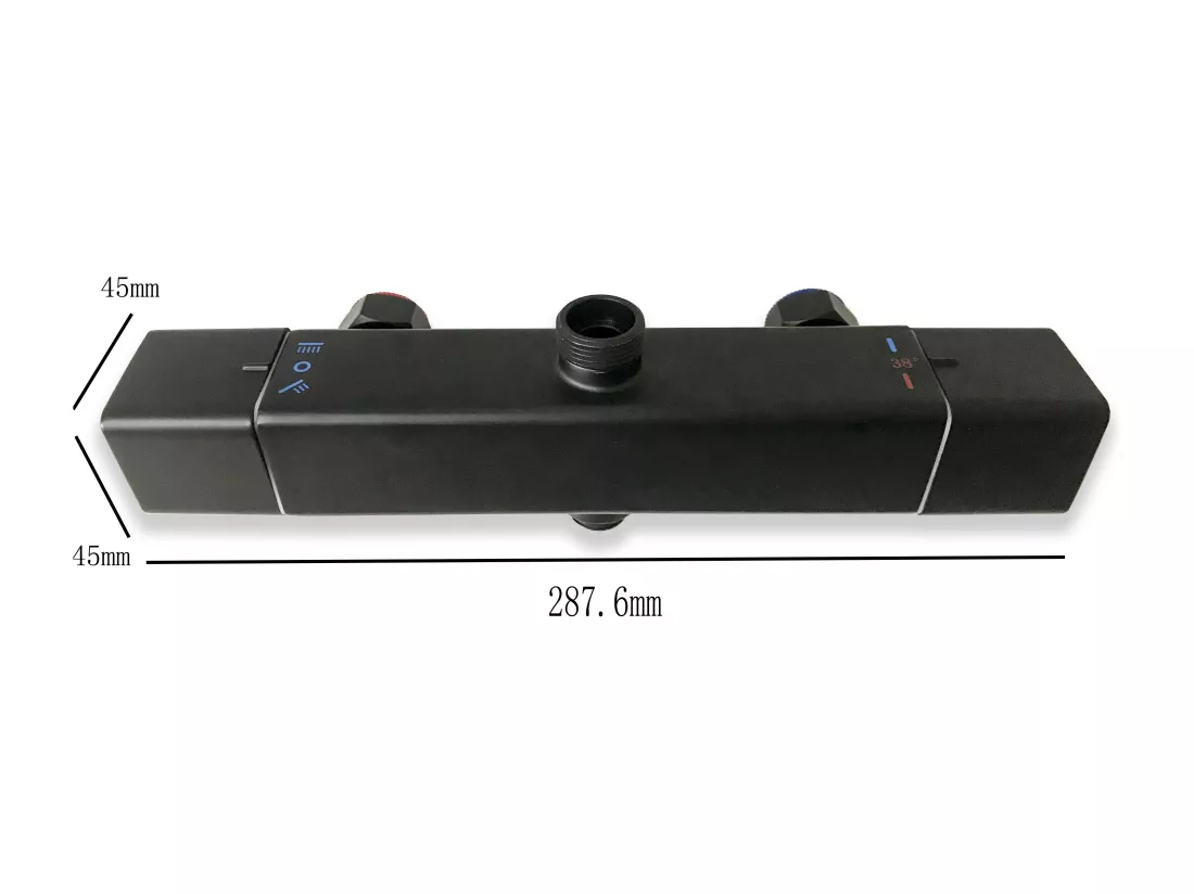 AICA colonne de douche thermostatique avec pomme de douche 10