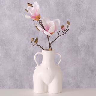 Vase MARYLA 22 cm weiß