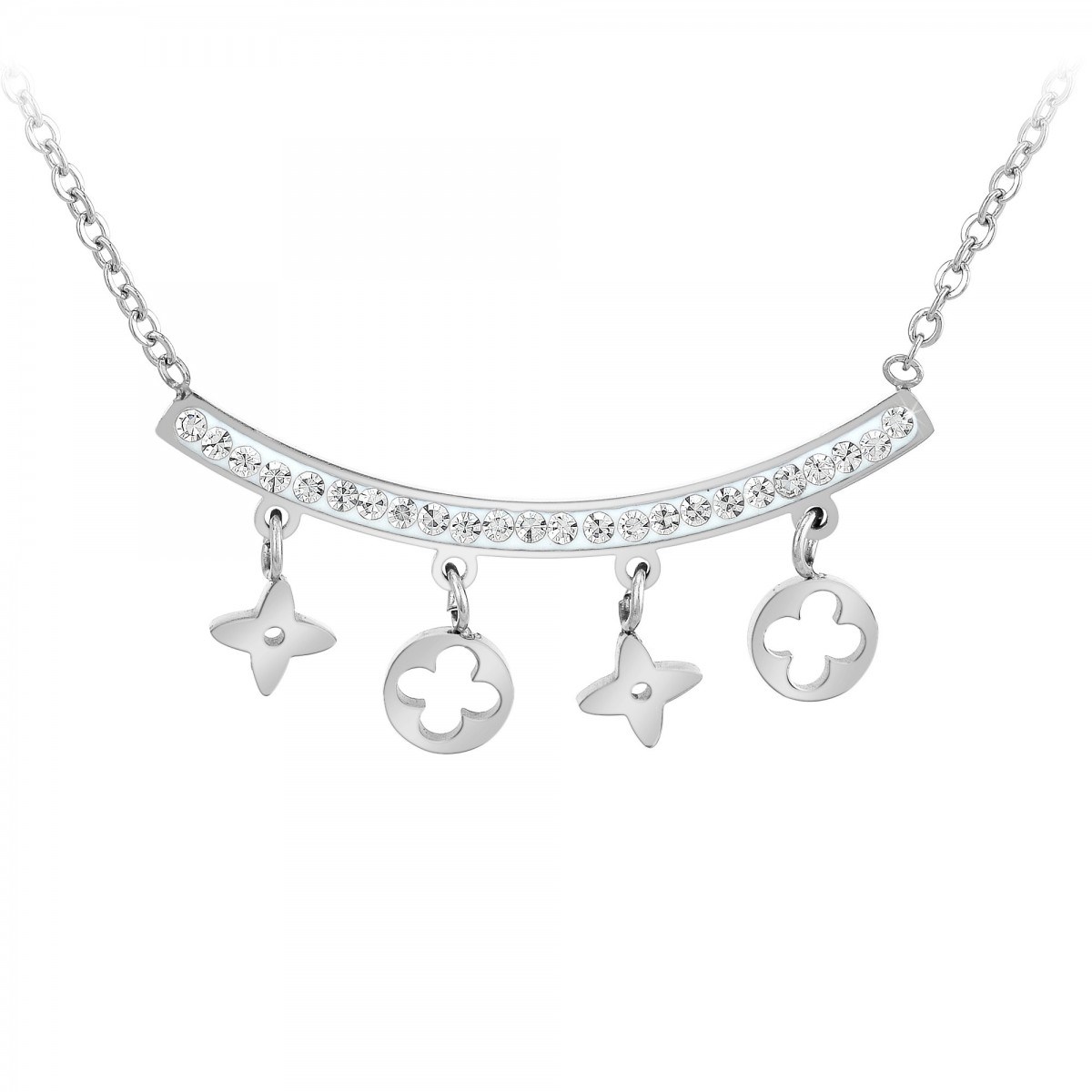 Collier SC Crystal orné de Cristaux scintillants