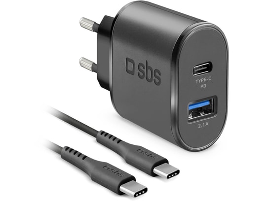 SBS - Chargeur secteur 18W type C