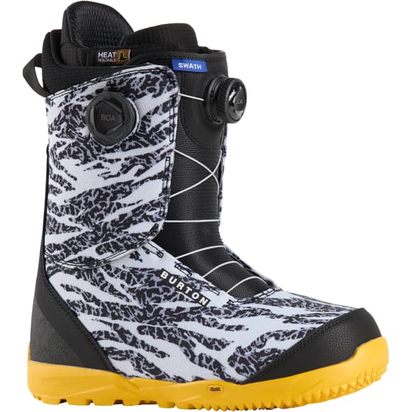 Boots snowboard BURTON SWATH BOA ZEBRA/GOLDENROD