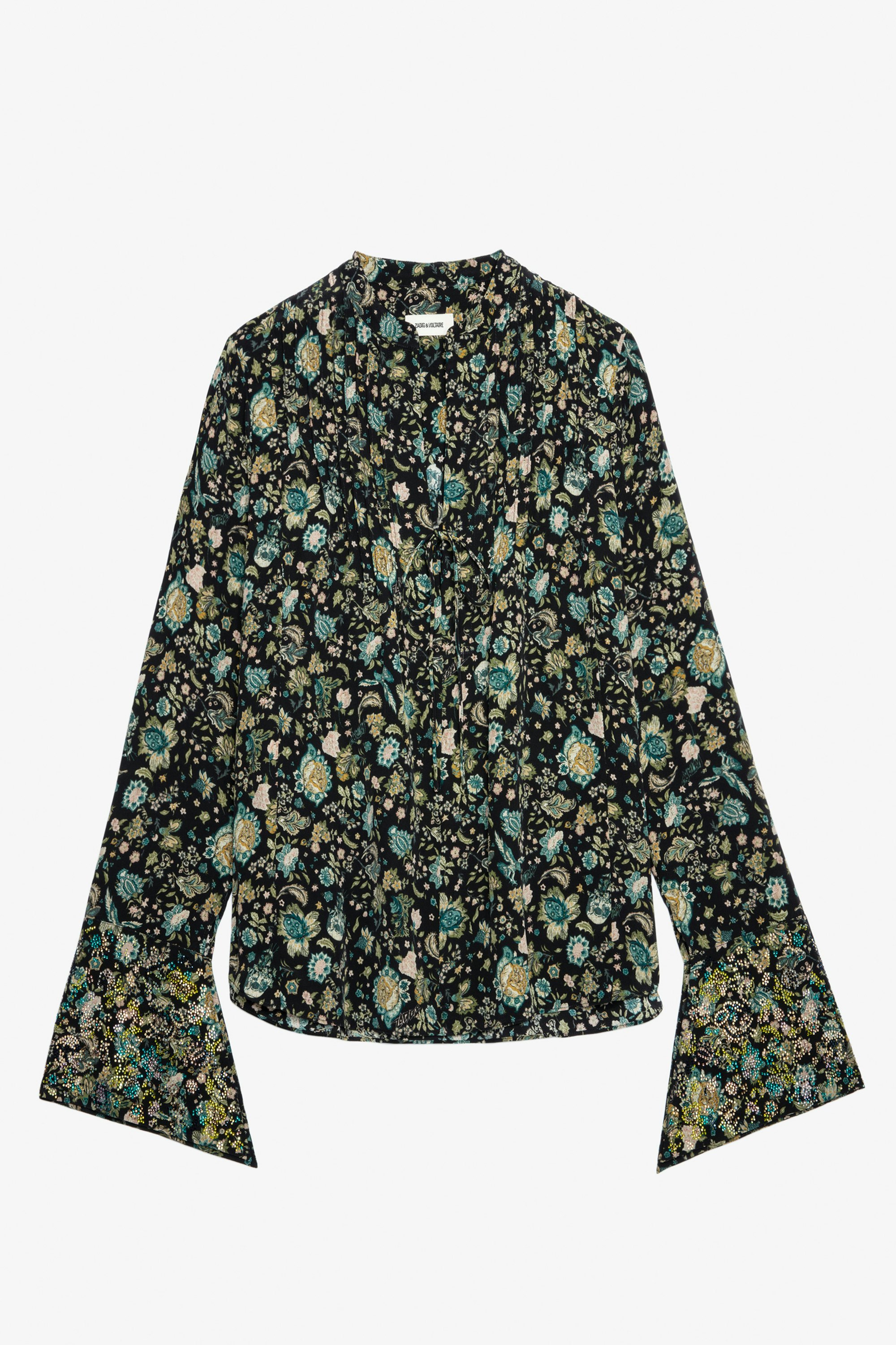 Blouse Taika Soie Strass