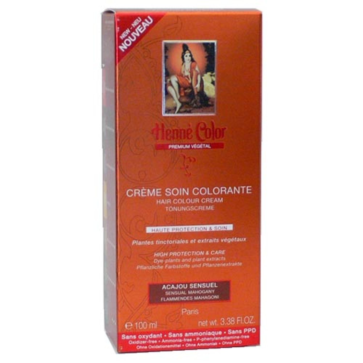Henné Color Premium Vegetal Sensual Mahogany Tönungscreme