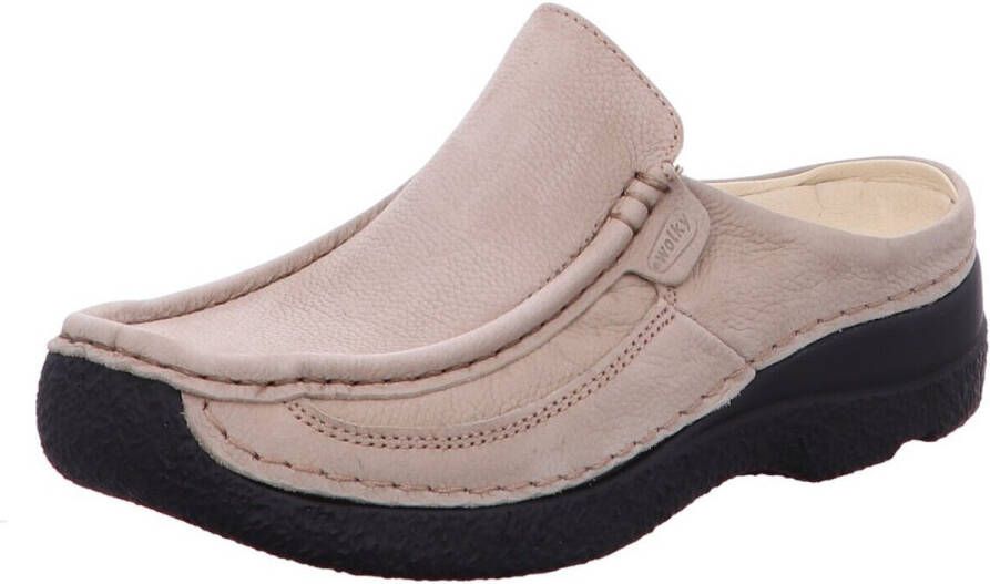 Wolky Slippers Roll Slide safari nubuck