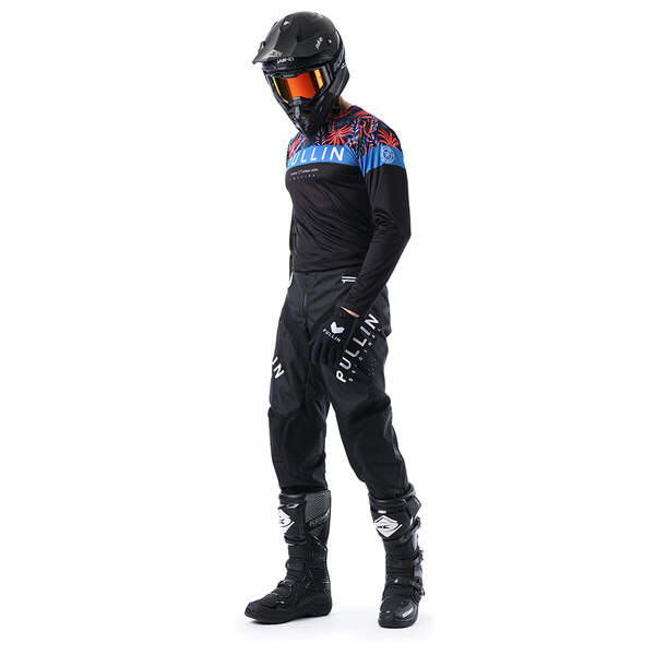 pull-in - Maillot Original Boat Noir / Bleu / Rouge
