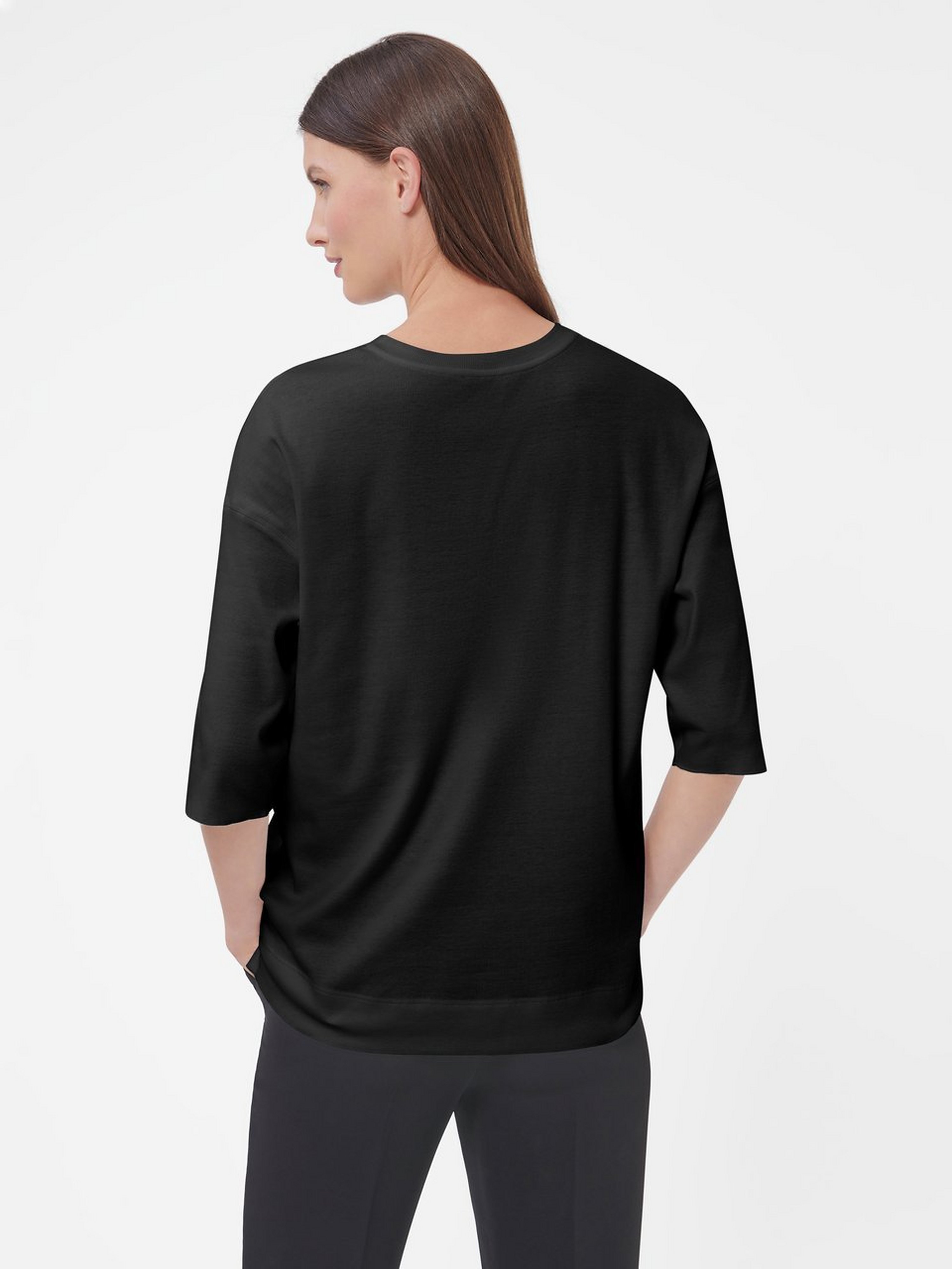 Bluse mit V-Ausschnitt