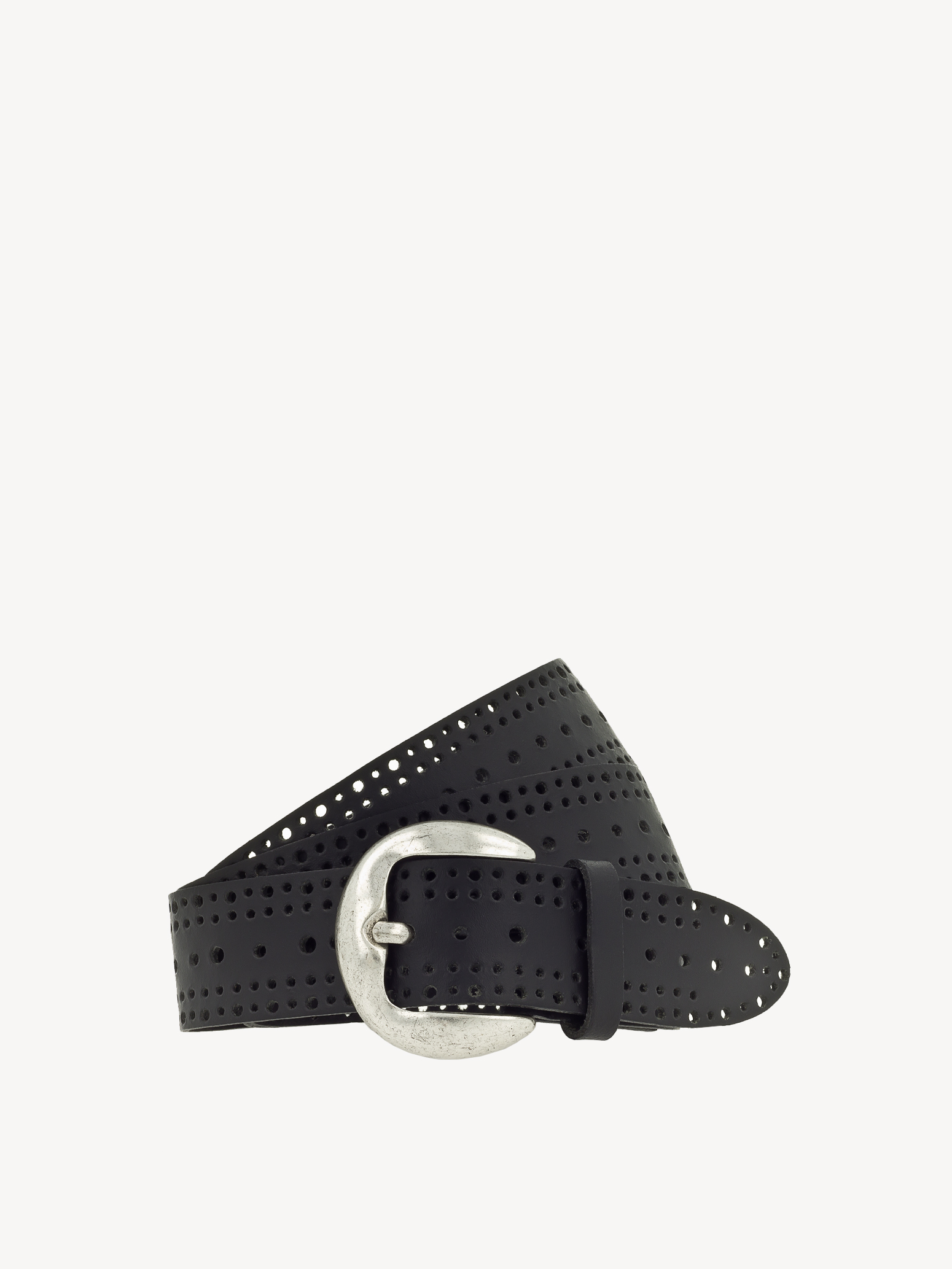 Leren Riem - zwart