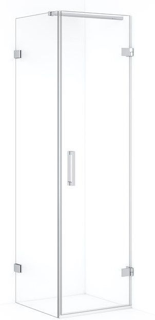 Diamond Douchecabine | 60x60 cm Chroom Helder glas Draaideur Vierkant