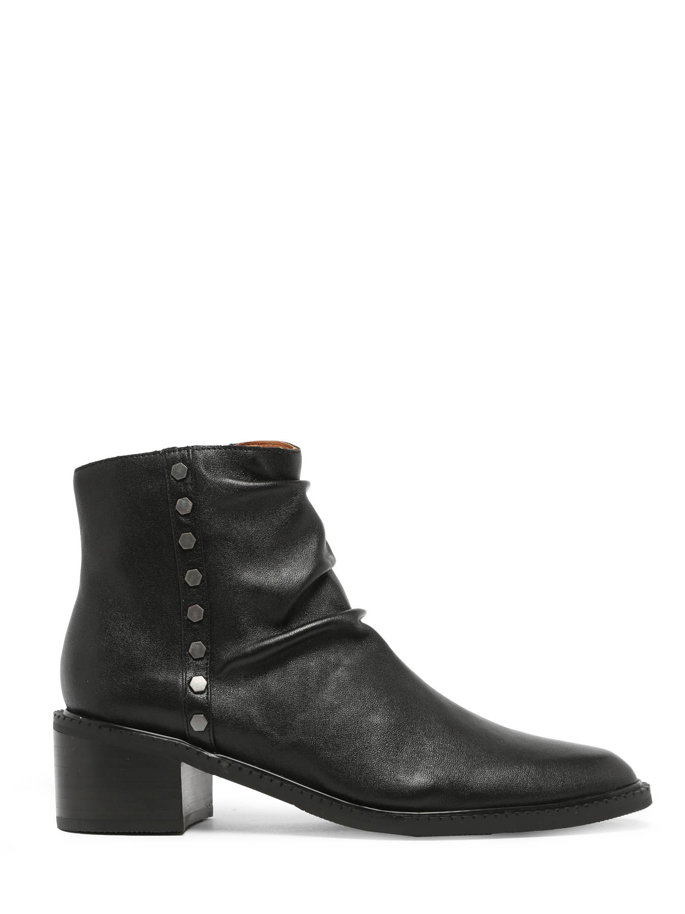 Bottines  talon Edra en cuir MAM'ZELLE