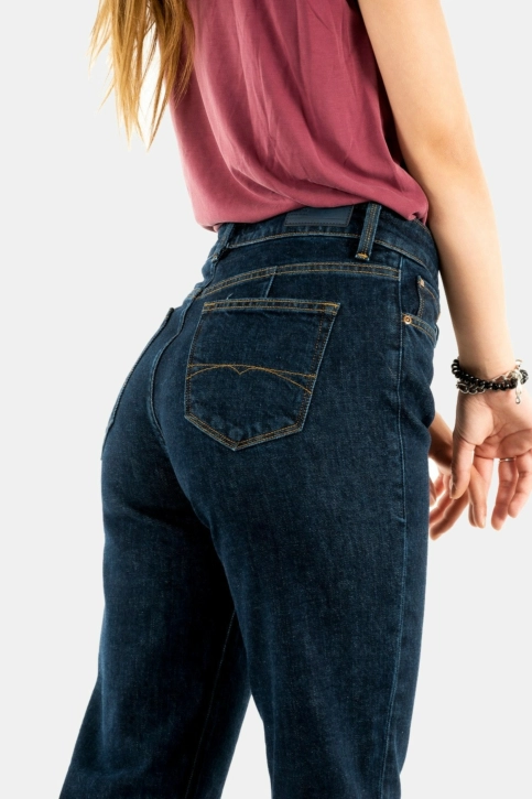 Jeans salsa new fit desencolado, medium dark 8503