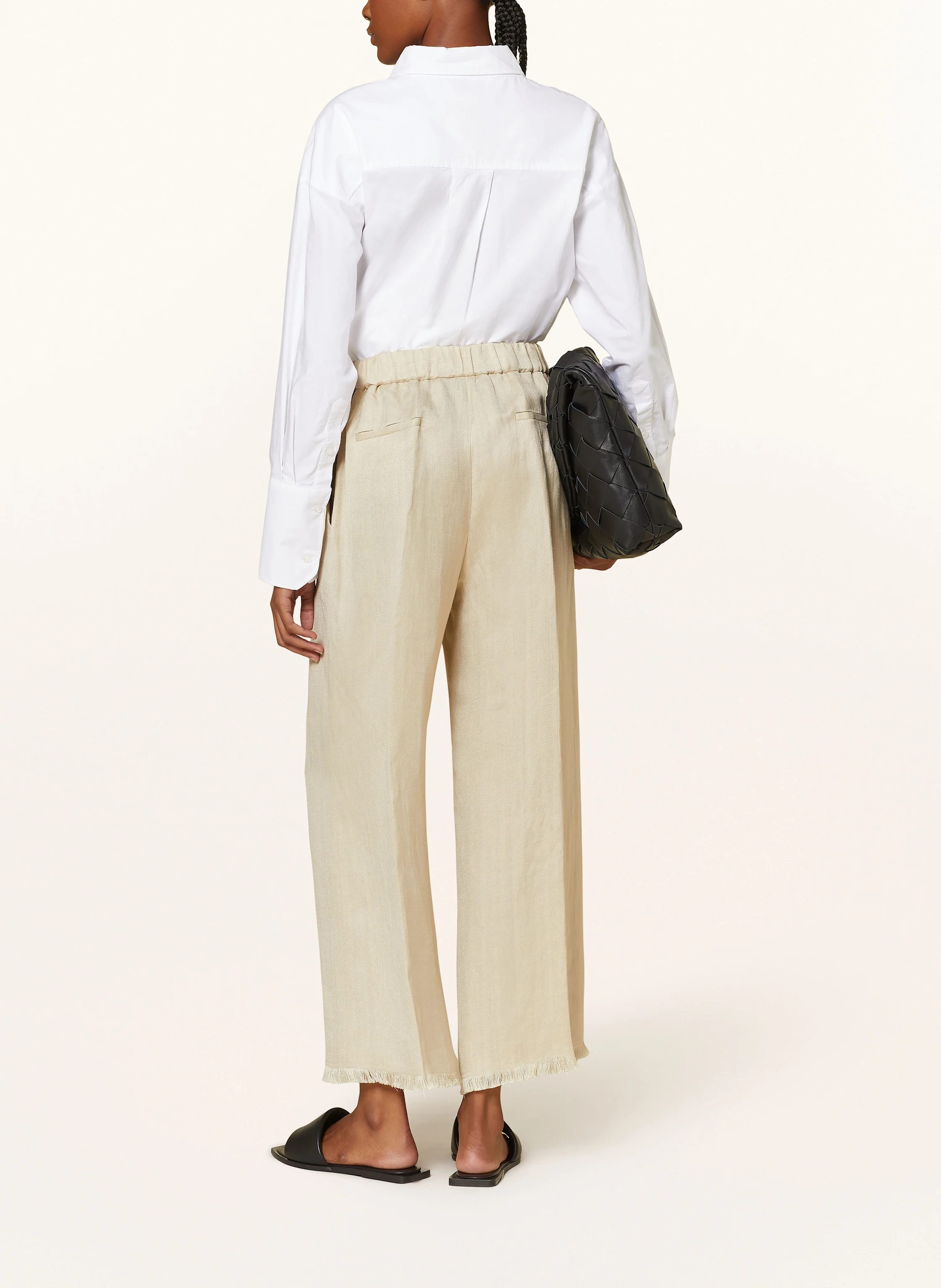 ANTONELLI firenze Marlenehose TORRES mit Leinen