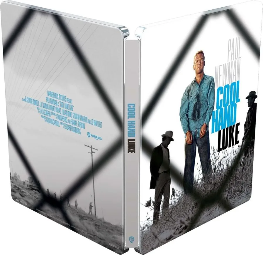 Luke la main froide - Coffret Steelbook (Blu-ray UHD 4K   Blu-ray) Disques Blu-ray films
