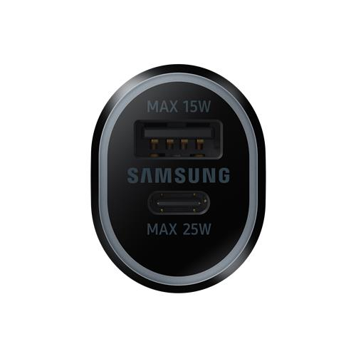 (25W) USB C / USB A Auto KFZ Ladegerät mit Power Delivery 3.0 (EP-L4020NBEGEU) - Schwarz