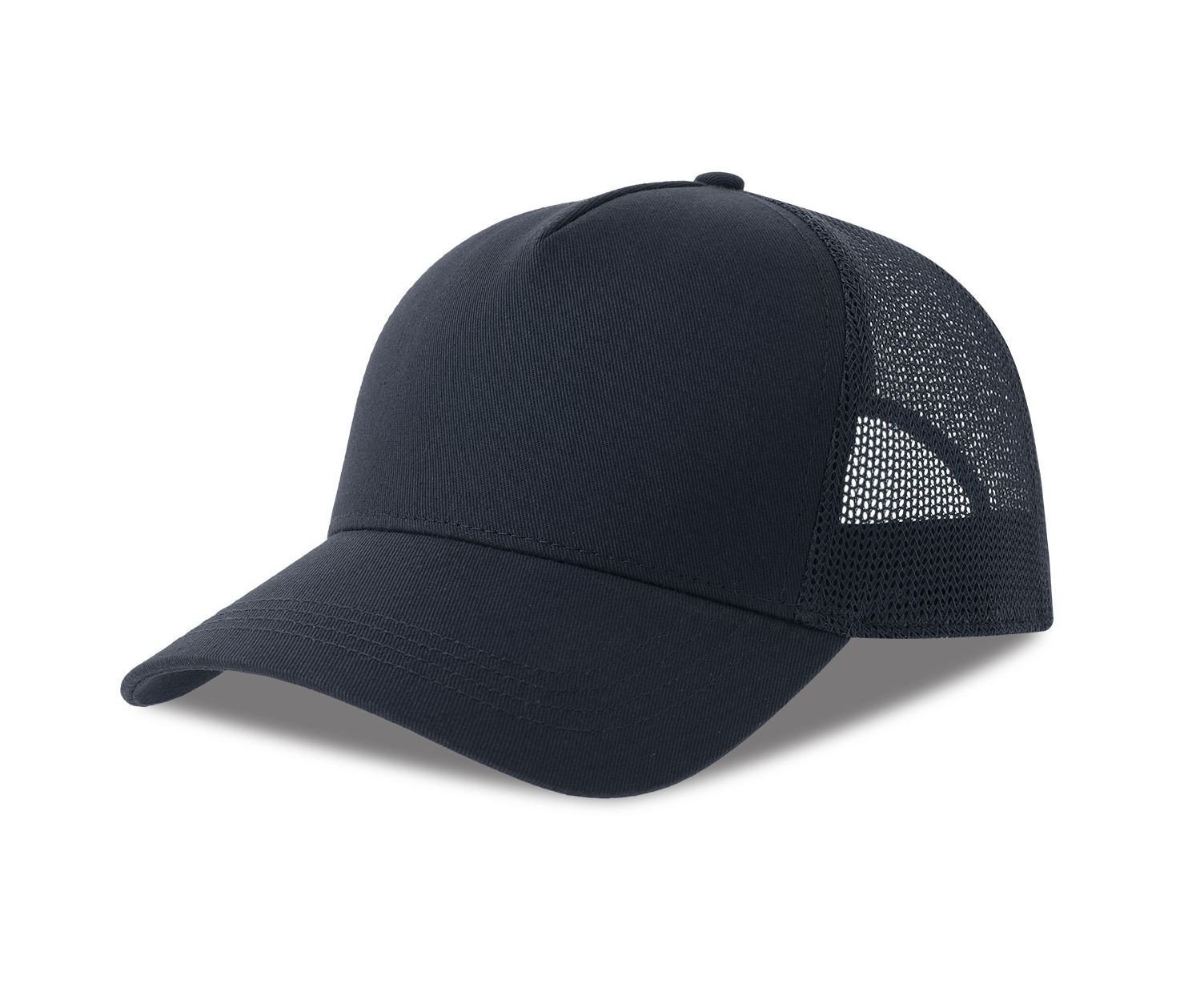 ATLANTIS HEADWEAR AT228 - Casquette 5 pans style trucker en coton