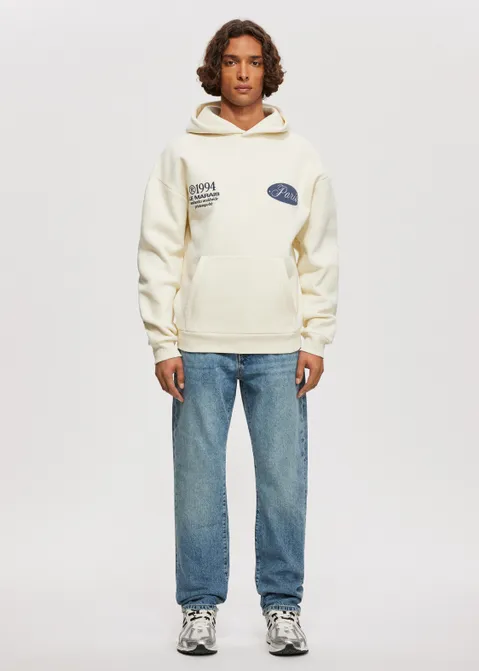 Hoodie Paris off-white (WIT.IV)