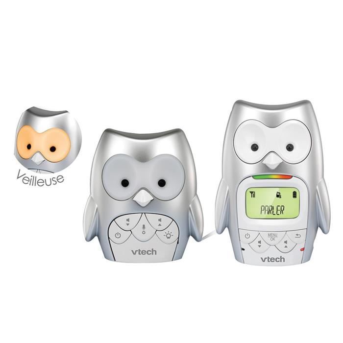 BABYPHONE AUDIO HIBOU FAMILY BM2300 - Ecru