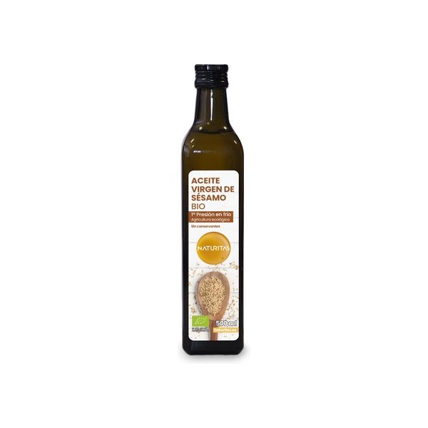 Naturitas Óleo de Sésamo de 1ª Prensagem a Frio Bio 500 ml