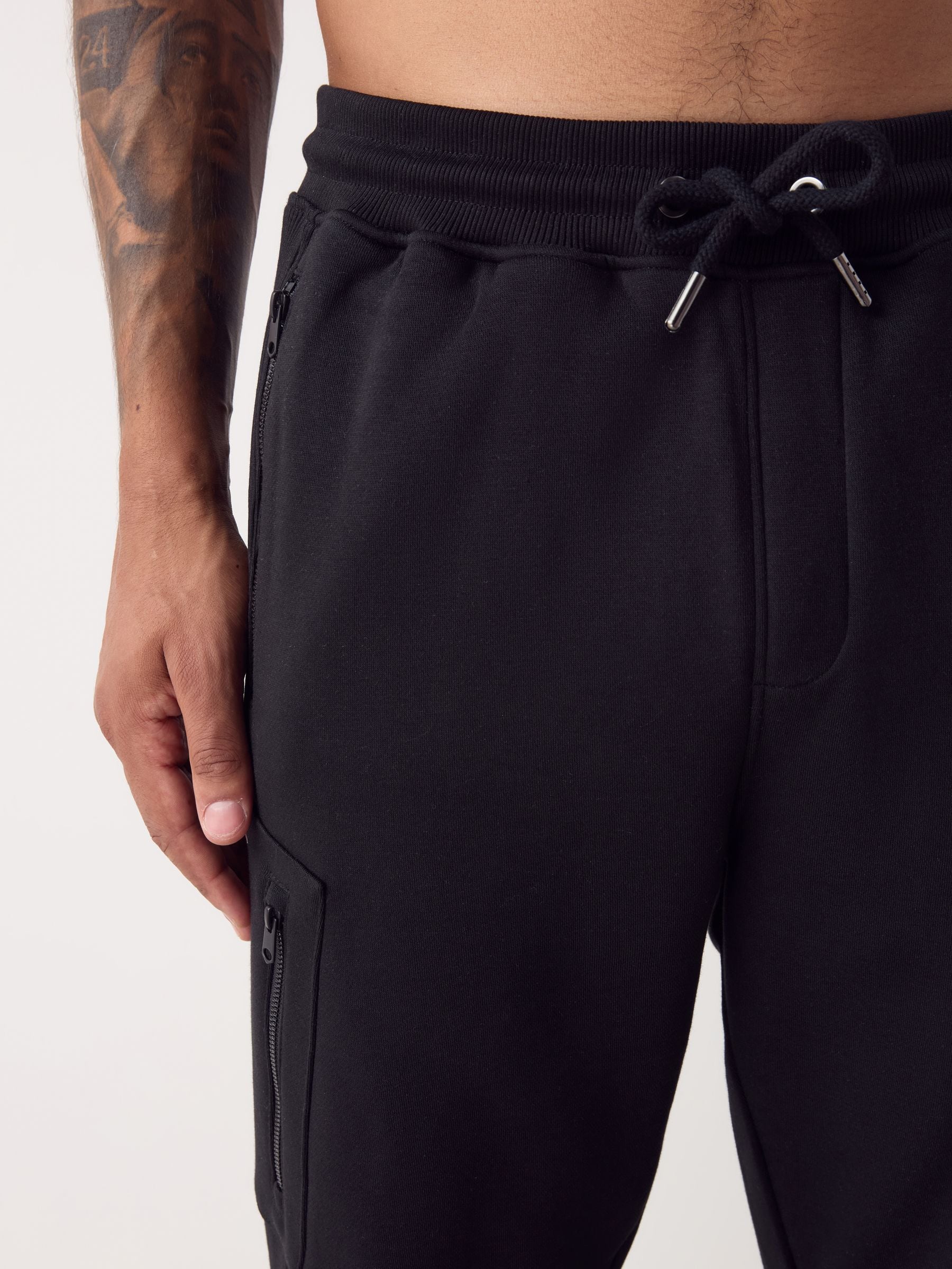 Zwart - Utility Style Cargo Joggers