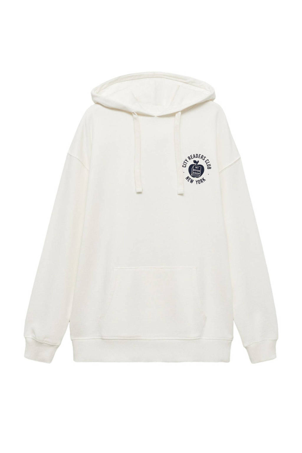 MANGO TEEN hoodie wit