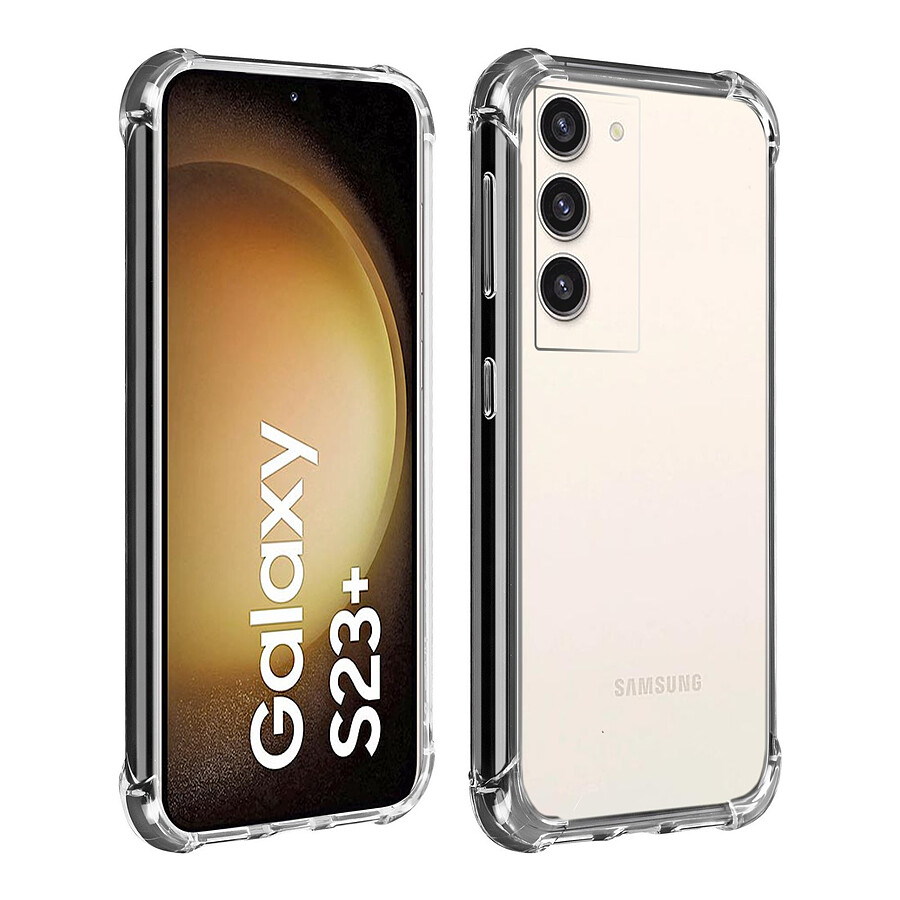 Akashi Coque TPU Angles Renforcés (transparent) - Samsung Galaxy S23 Plus