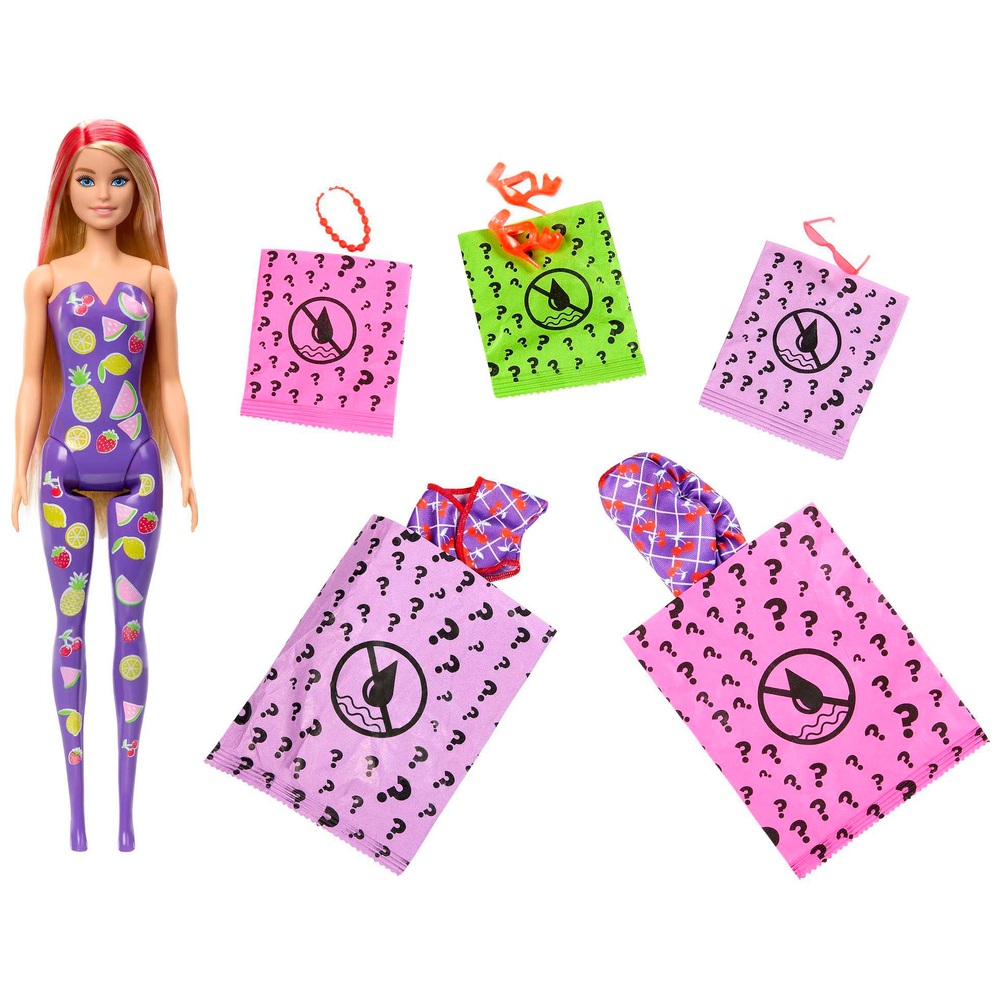 Barbie Sweet Fruit Puppen-Sortiment mit Farbenthüllung