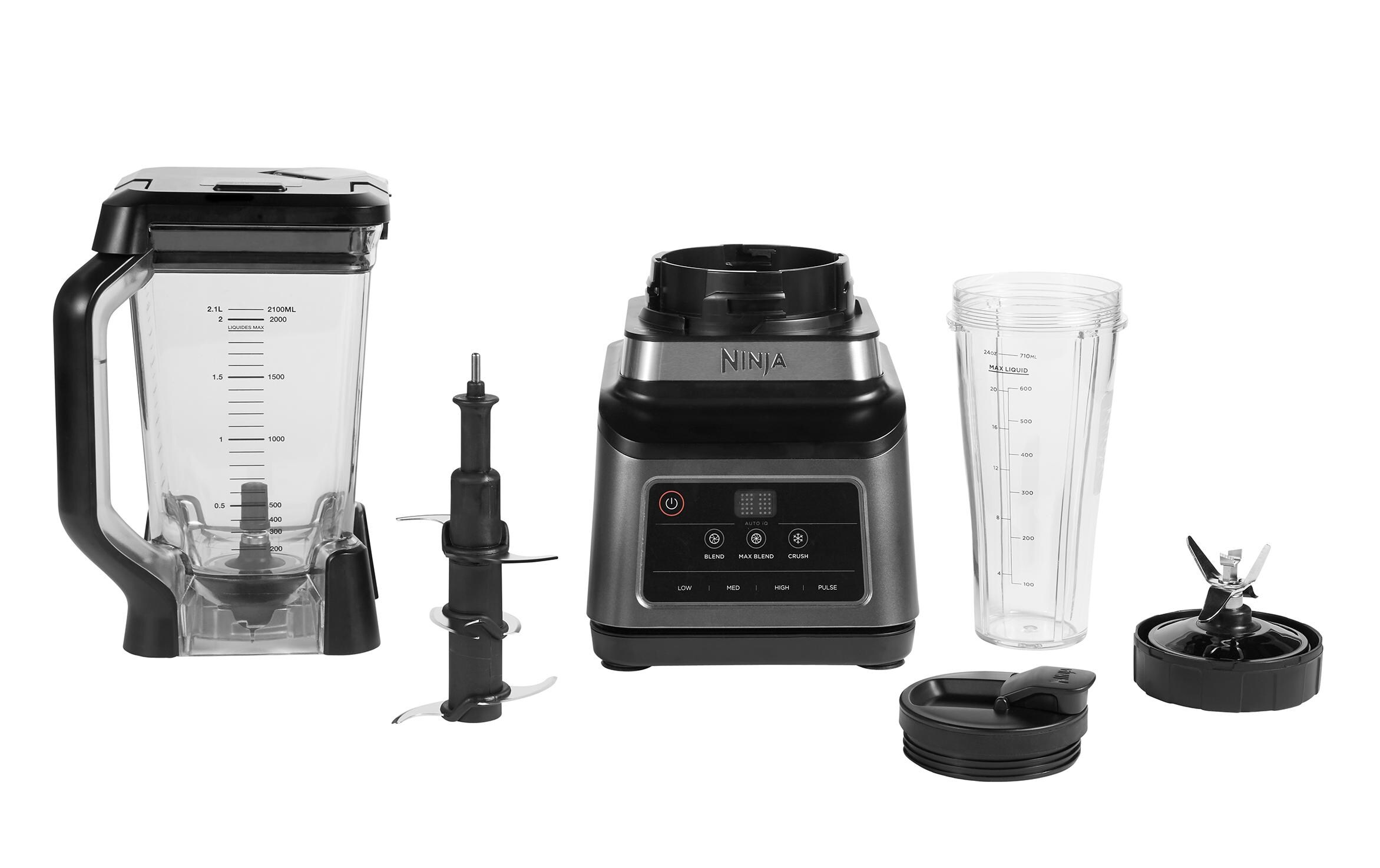 Standmixer 2-in-1 mit Auto-iQ SchwarzStandmixer