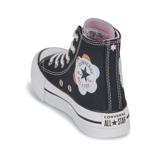 Converse - CHUCK TAYLOR ALL STAR EVA LIFT HI - Noir / Multicolore
