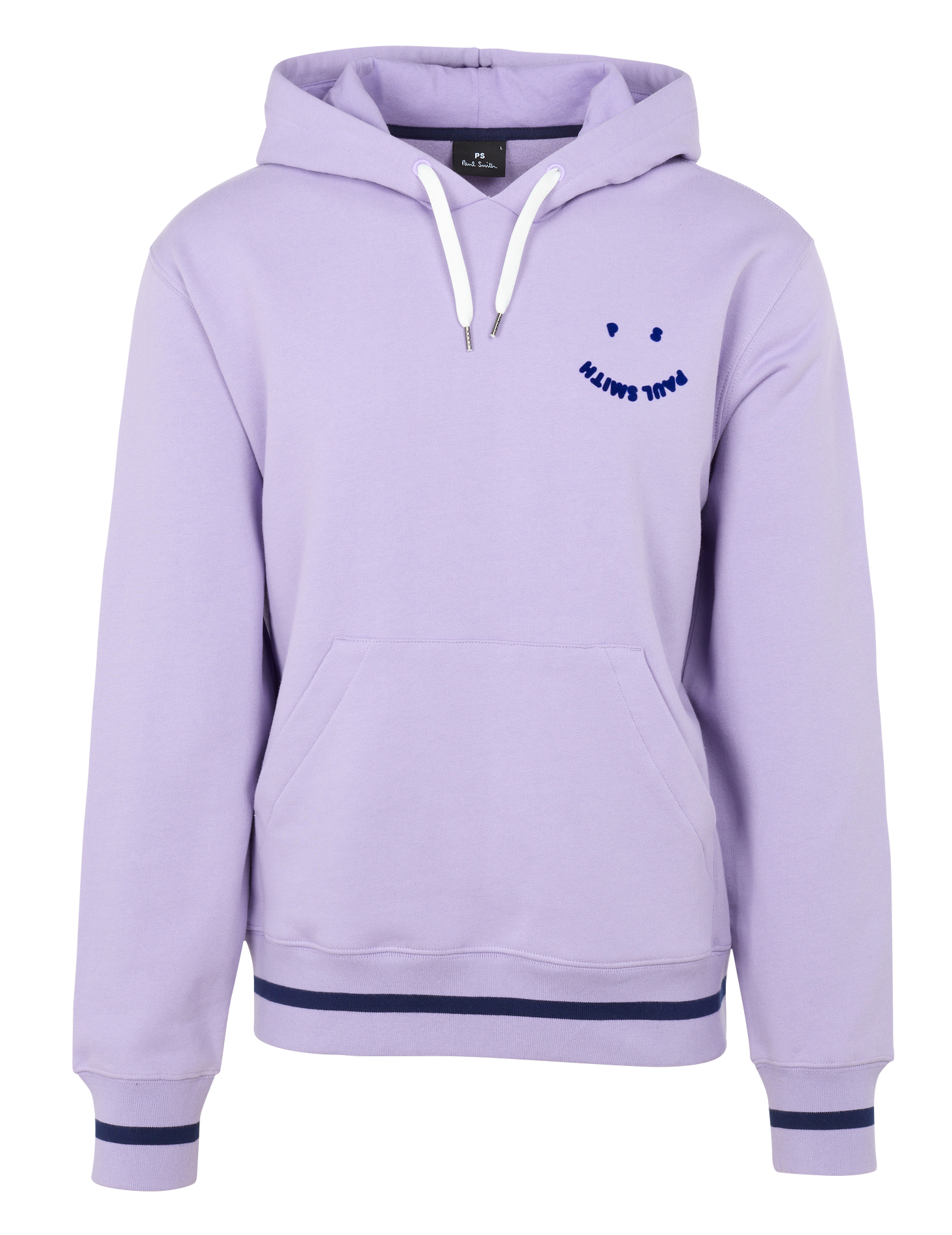 Sweat col rond à capuche | Violet