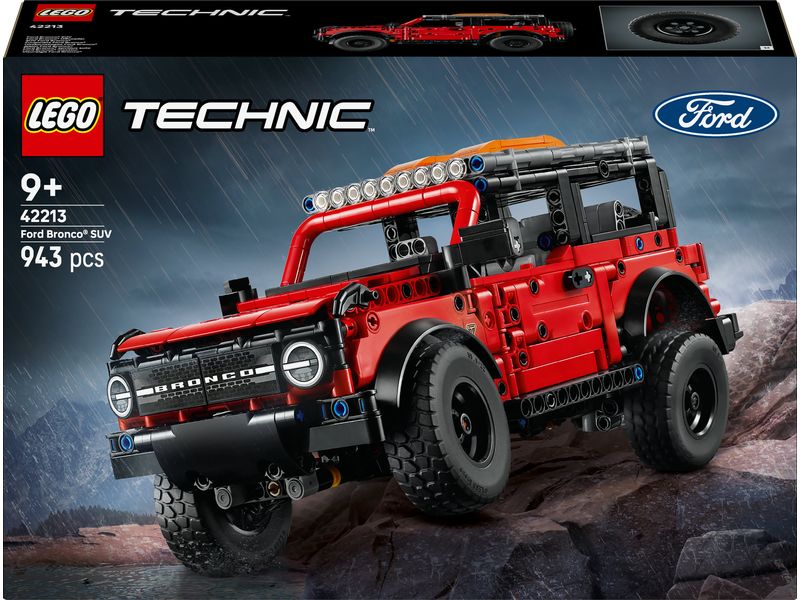 LEGO® Technic Ford Bronco Offroader 42213 Bauset mit einem Modell des Ford Bronco