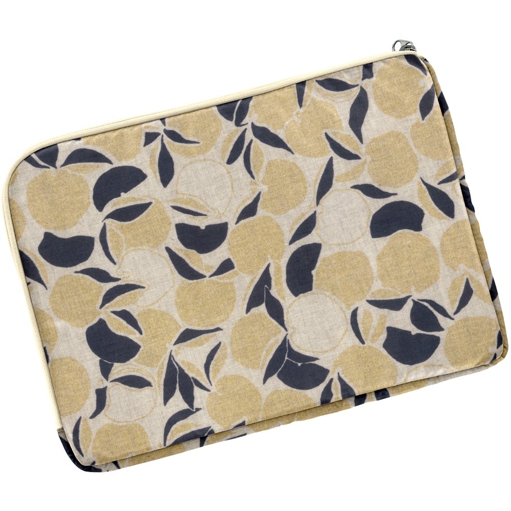 Pochette Ordinateur 13 Pouces Citrons Dorés